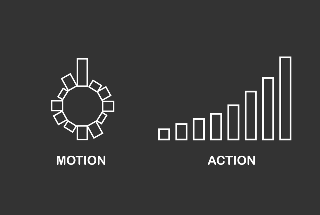 Motion vs Action