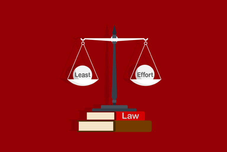 law of least effort